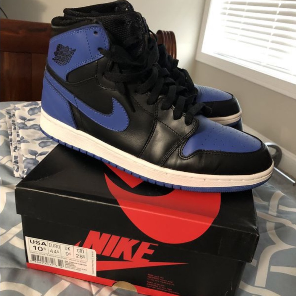 Jordan 1. Royals Size 10.5
